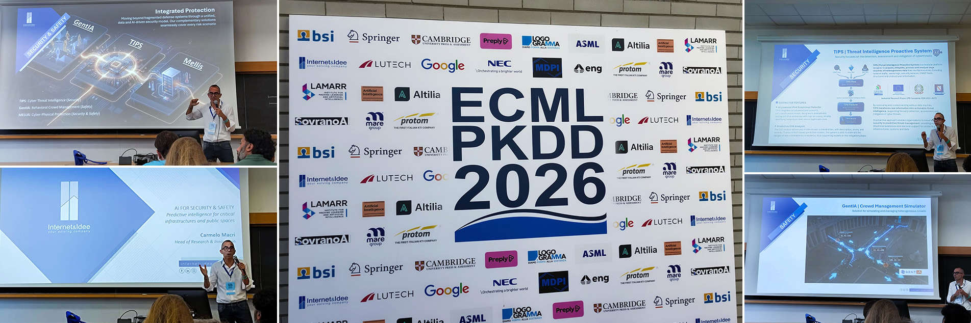 I&I protagonista a ECML PKDD 2026. L'AI al servizio della Security & Safety
